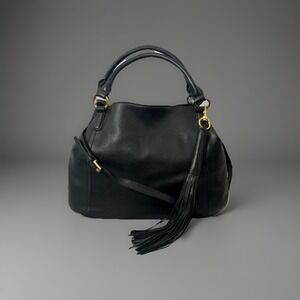 G.I.L.I Black Shoulder Tote Bag